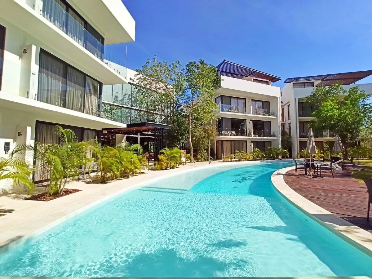Apartment Central Park 103 Cozy And Modern Studio Spa Restaurant Gym Tulum Mexico