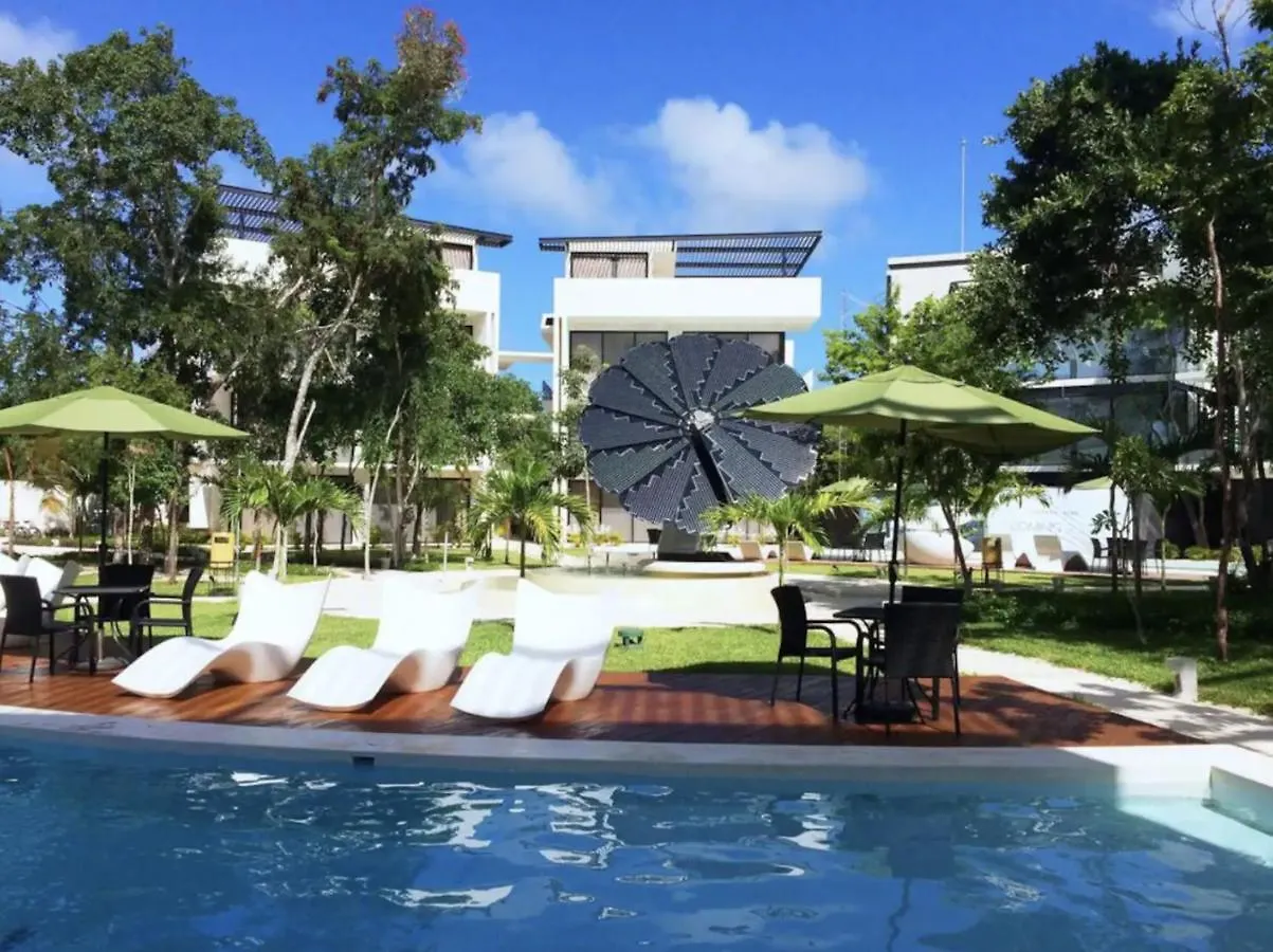 Apartment Central Park 103 Cozy And Modern Studio Spa Restaurant Gym Tulum