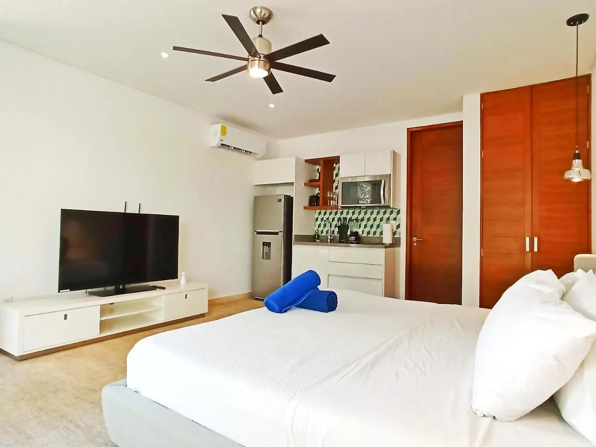 Central Park 103 Cozy And Modern Studio Spa Restaurant Gym Tulum 0*,  Messico